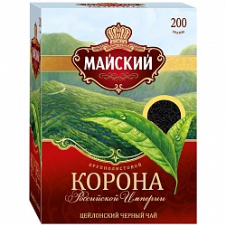 Чай МАЙСКИЙ ИМПЕРИЯ Чёрный 200 г