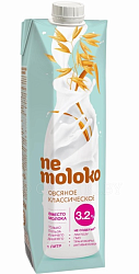 Напиток Овсяный NEMOLOKO 3,2% 1л
