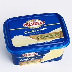 Сыр Плавленый сливочный ПРЕЗИДЕНТ 45% 400 г